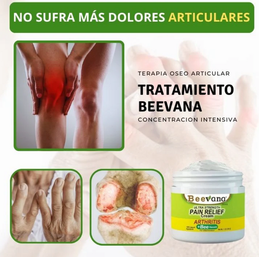 Beevana™ Crema del Dolor ¡PROMOCIÓN 2 UNIDADES!